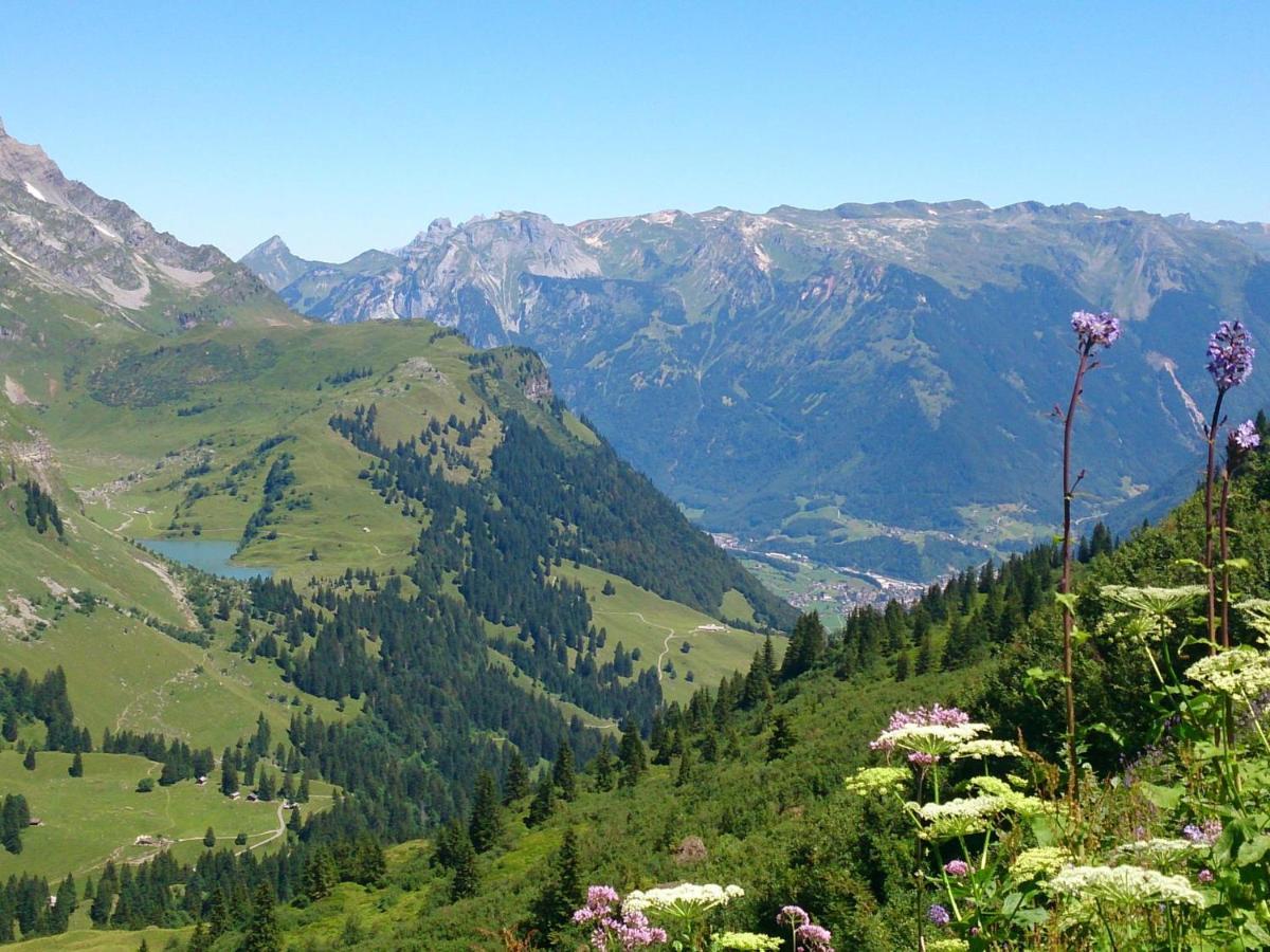 Bed And Breakfast - Die Aelplersuit Fuer Backpackers Im Berghuesli Linthal Exteriör bild